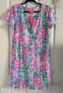 Lilly Pulitzer Disney Parks Collection Sophiletta Dress SS Womens XL NWT - Picture 1 of 4