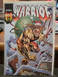 Warrior #4 X-Mas Variant Comic Ultimate Creations 1997 Ultimate Warrior WWF 4B - Picture 1 of 2
