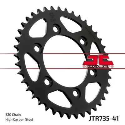 JT Rear Sprocket 41/520 For Ducati Monster 620 i.e. 2002-2006 - Imagem 1 de 4