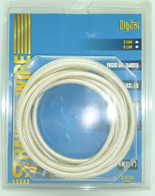 Straightwire S-Link RCA Silver Coaxial Digital Audio Cable 2 Meter  - Image 1 of 2