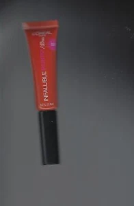 NEW L’OREAL INFALLIBLE PAINTS LIP COOL CORAL 320 - Picture 1 of 2