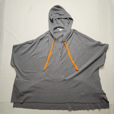 Diane Von Furstenberg Knitted Wool Blend Oversized Hooded Pullover Size Large CL - Image 1 of 4