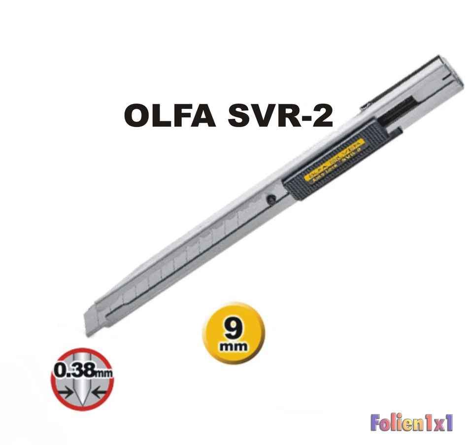 OLFA Profi Edelstahl Auto-lock Silber Cutter Svr-2