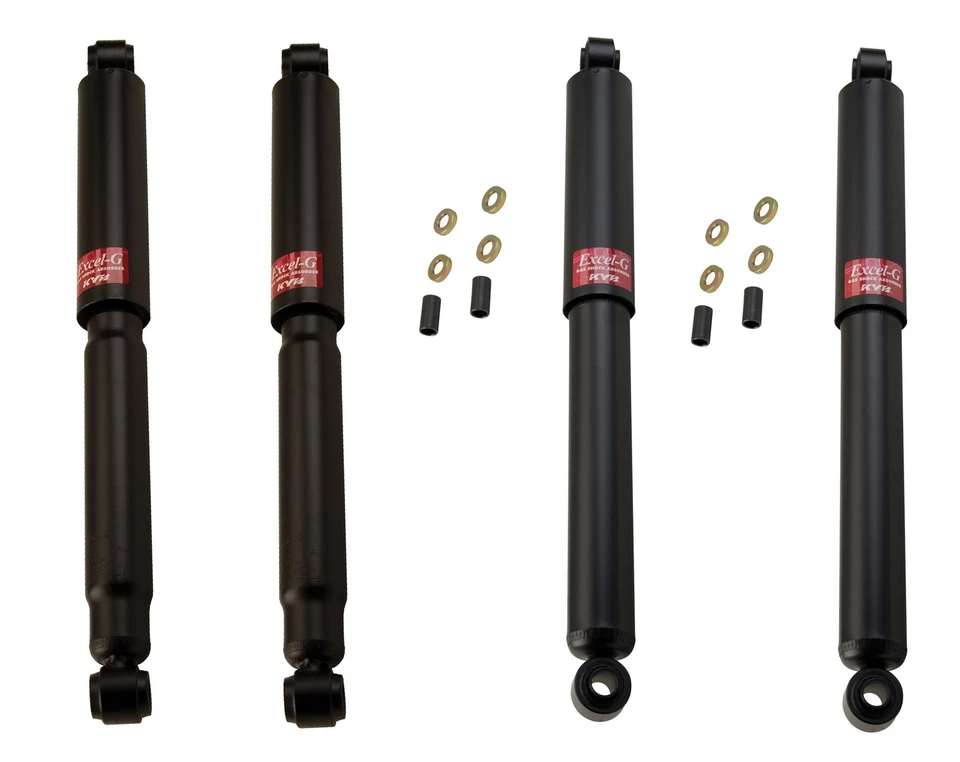 Front and Rear KYB Excel-G Shock Absorbers Kit for Jeep Willys CJ5A CJ6 1955-71 - Image 1 of 1