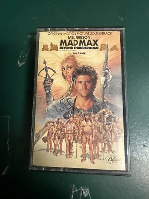  Mad Max Beyond Thunderdome Soundtrack Cassette Foto 1 de 4