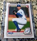 BOBBY MILLER 2020 Bowman #1 Draft Pick 1st TRUE Rookie Card RC L.A. Dodgers??$. rookie card picture