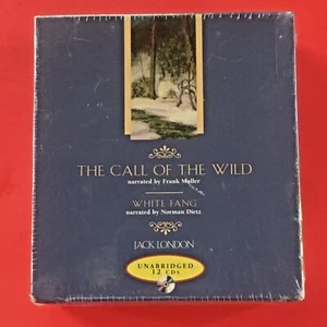CALL OF WILD-WHITE FANG-JACK LONDON audiobook - 12 CDs UNABRIDGED - sealed  NEW - Picture 1 of 4