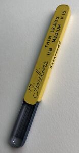 Vintage SHEAFFER Fineline HB Mechanical Pencil Lead .9mm Black NOS 12pk USA