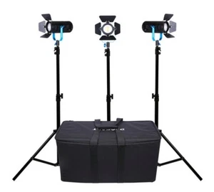 Dracast BoltRay 600 Plus LED Bi-Color 3-Light Kit with Soft Padded Case - Picture 1 of 1