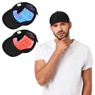 1PC PU and Non-woven Fabric LED Lamp Beads Cap  Protects The Scalp