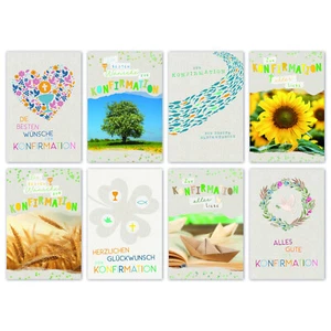 100 Konfirmationskarten Glückwunschkarten Konfirmation Karten sk 6267 - Bild 1 von 9