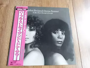 BARBARA STREISAND / DONNA SUMMER - NO MORE TEARS 12" OBI 1979 JAPAN NEAR MINT - Foto 1 di 5