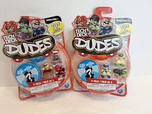 Tech Deck Dudes Bundle -Set Of 2 Collectible Skater Figures New Sealed - Picture 1 of 9