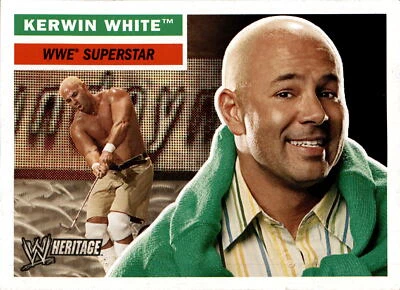 2005 Topps Heritage WWE #30 Kerwin White - Image 1 of 2