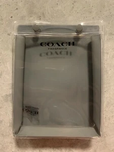 New Coach Fragrance Clear Button Pouch - Picture 1 of 2