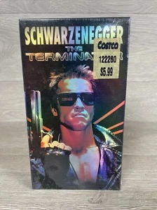 The Terminator VHS Factory Sealed 1984 1999 Costco Tag Watermarked - Picture 1 of 7