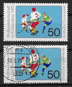 Bund 1975 Lot **/o Mi 835 Eishockeyweltmeisterschaft München Düsseldorf 01765H - Picture 1 of 3