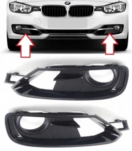 Front SET / PAIR Fog Light Grilles FITS FOR BMW 3 series  F30 F31 F34 F35 2012- - Picture 1 of 10