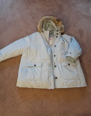 NUEVO: Abrigo Mujer Dentro, Parka Ártica 4X Grande y Alto. ¡BONITO! Foto 1 de 4