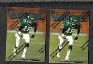 (2) KEYSHAWN JOHNSON 1997 Finest #239 Lot NY Jets Tampa Bay Buccaneers NR MINT - Picture 1 of 2