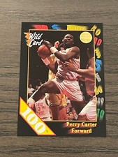 1991-92 Wild Card 100 Stripe Perry Carter #44 Ohio State Buckeyes