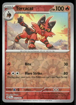 SV05: Temporal Forces #033/162 Torracat - Image 1 of 2