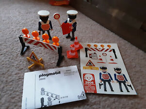 Playmobil police traffic officers playset 3096 (complete, unboxed)