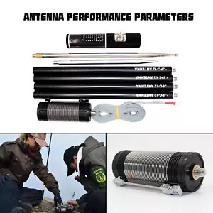 JPC-12 7MHz-50MHz 100W 8-pasmowa przenośna antena krótkofalowa GP QRP do radia szynka - Zdjęcie 1 z 12