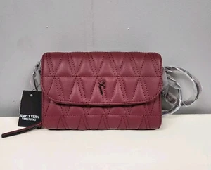 Mini Bolso Bandolera Simply Vera Wang Signature Sobre Acolchado Vina - Imagen 1 de 13
