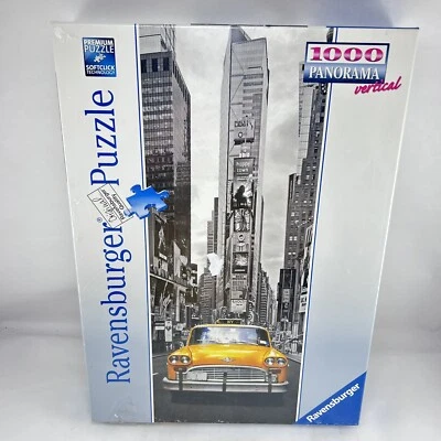 Ravensburger New York Taxi 1000 Piece Puzzle Panorama Vertical New Sealed - Image 1 of 4