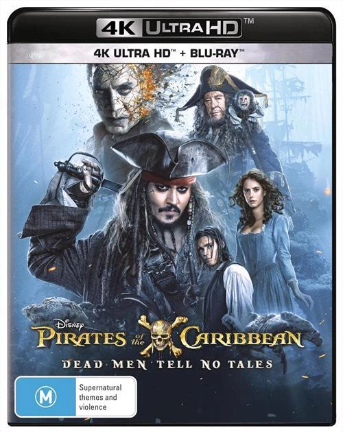Pirates of the Caribbean-Dead Men Tell No Tales | Blu-ray + Uhd (Blu-ray, 2017)