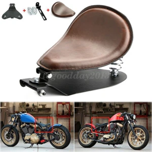 3" SOLO Spring Bracket Seat Base For Harley 48 Sportster 883 1200 XL Bobber - Picture 1 of 11