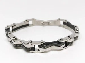 Chain Design, Stainless Steel Man's Bracelet - Picture 1 of 3