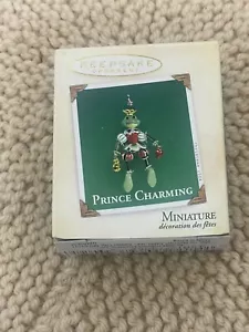 2004 Hallmark Keepsake Ornament Miniature Prince Charming Metal & Bead Frog EUC - Picture 1 of 6