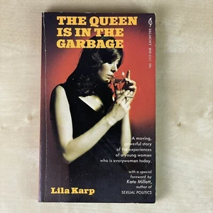 The Queen is in the Garbage Lila Karp VTG PAPERBACK 1971 FEMINIST PB 1st BELMONT - Picture 1 of 9