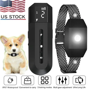 1650 FT Remote Dog Training Shock Collar Waterproof for Small Medium Large Dogs - Picture 1 of 34
