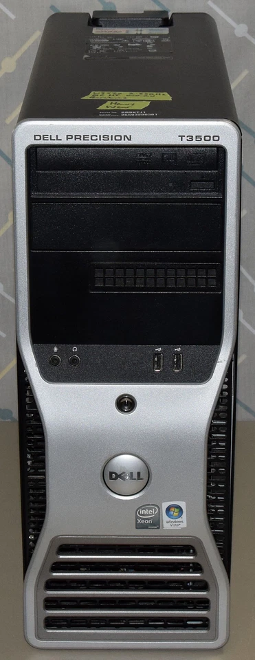 Barebones Dell Precision T3500 Workstation Desktop Xeon W3520 2.66Ghz Quad Core - Image 1 of 4
