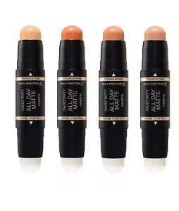 Max Factor Facefinity All Day Matte 2 in 1 Panstik Foundation 11g x 3 Pack New!! - Picture 1 of 3