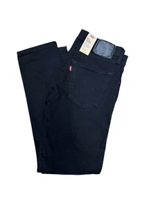 Levis 512 Slim Taper Fit Jeans Mens Native Cali Black Stretch - Picture 1 of 2