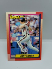 1990 Topps Tiffany Cory Snyder #770 Cleveland Indians Mint Condition 
