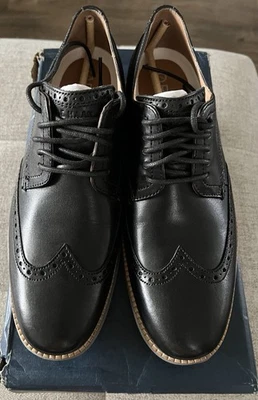 Cole Haan Men's Size 9M Original Grand Oxford Black Leather/Ironstone #C26470 - Image 1 of 4