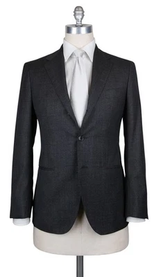Barba Napoli Charcoal Gray Wool Suit - 46/56 - (UAP322S446302) - Image 1 of 4