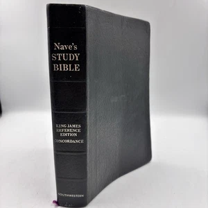 HOLY BIBLE King James Reference Edition Nave's Study Bible by Southwestern 1978 - Bild 1 von 7