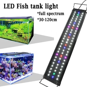 DE LED Aquarium Beleuchtung Aquariumleuchte RGB Fisch Tank Strahler Schalentiere - Bild 1 von 21