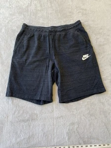 Nike Shorts Herren Medium schwarz grau Kordelzug Sporttasche Reißverschluss 885925-010 - Bild 1 von 7