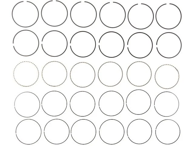 Juego de anillos de pistón Mahle 45JNYR56 para Buick Rendezvous 2002 2003 2004 2005 Foto 1 de 1