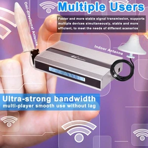 (EU Plug)Cellphone Signal Amplifier Communication Signal Repeater Tool - Zdjęcie 1 z 8