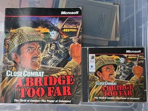 Close Combat a Bridge Too Far 1997 PC Mac Game - Big Box Edition - Minus Box. - Picture 1 of 3