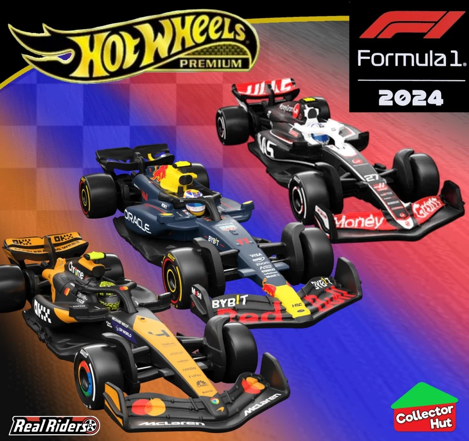 Hot Wheels Premium Fórmula 1 Team Racing 2024 Temporada Escala 1:64 Die Cast Foto 1 de 1