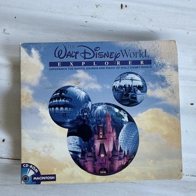 The Walt Disney World Explorer 1996 CD-ROM Windows 95 Interactive Amusement Park - Image 1 of 4